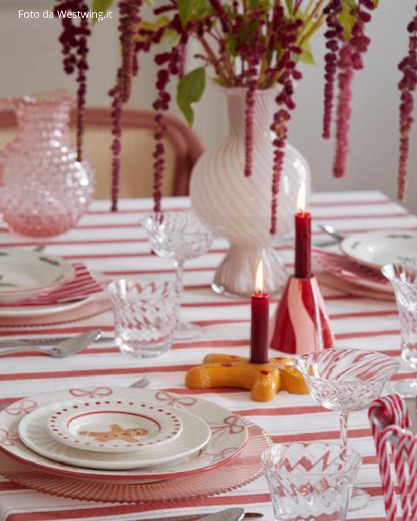 tendenza natale - rosa e rosso fragola