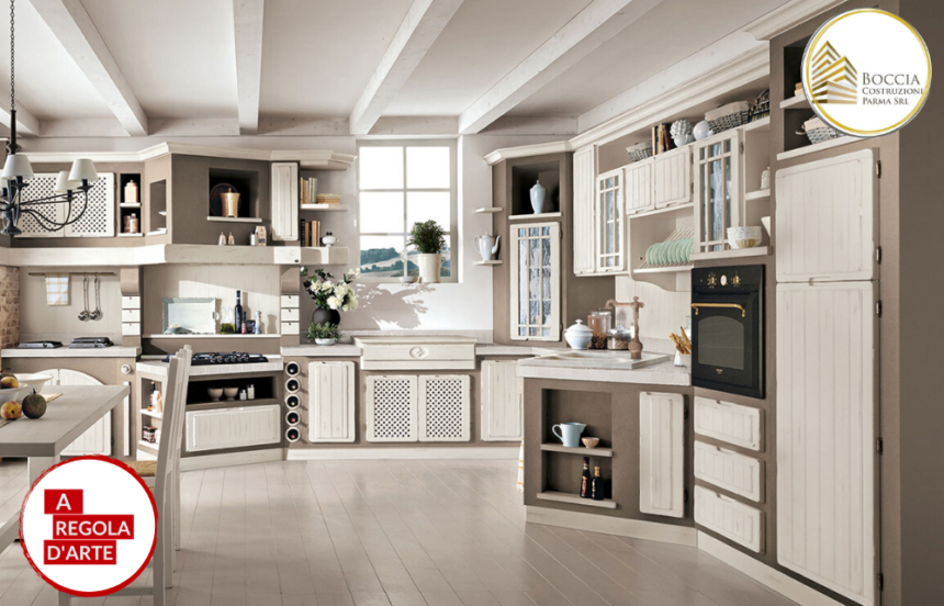 La cucina in muratura