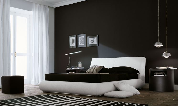 camere da letto marrone