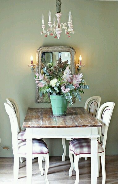 shabby chic pranzo